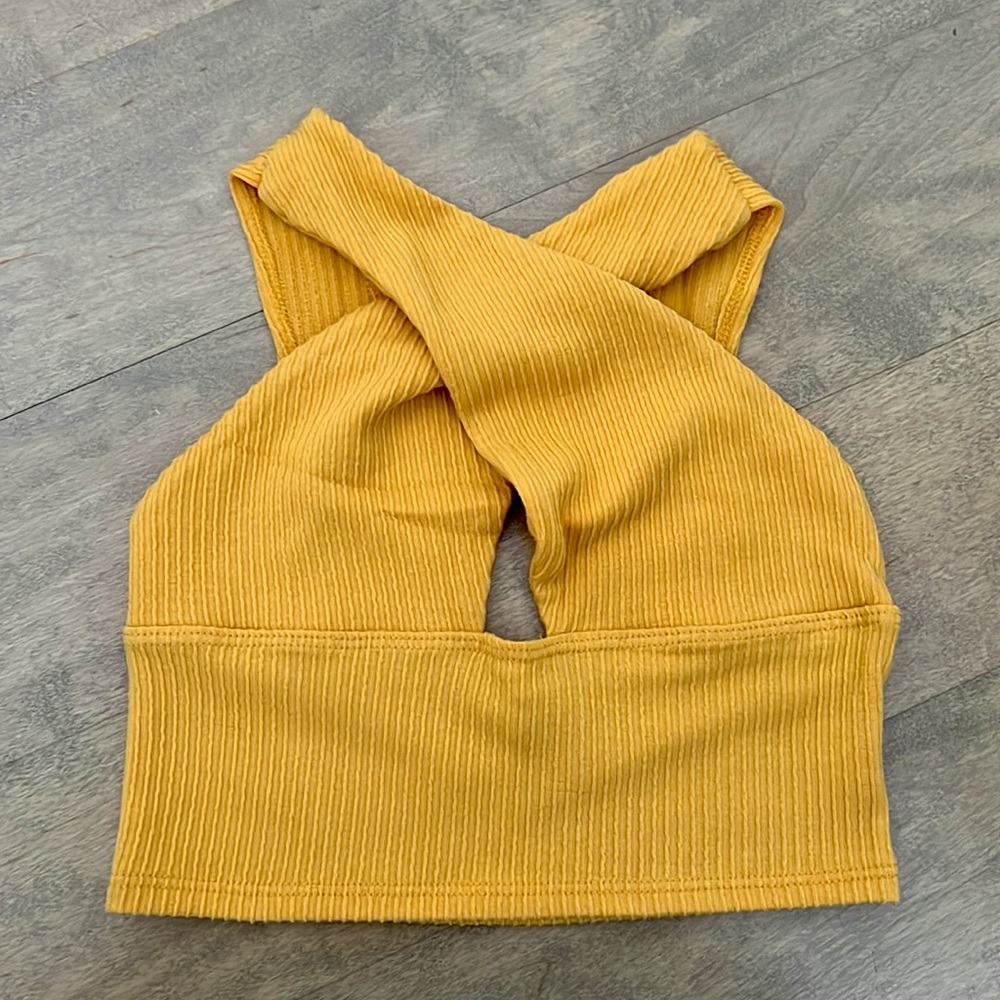 Urban Outfitters Ribbed Halter Top